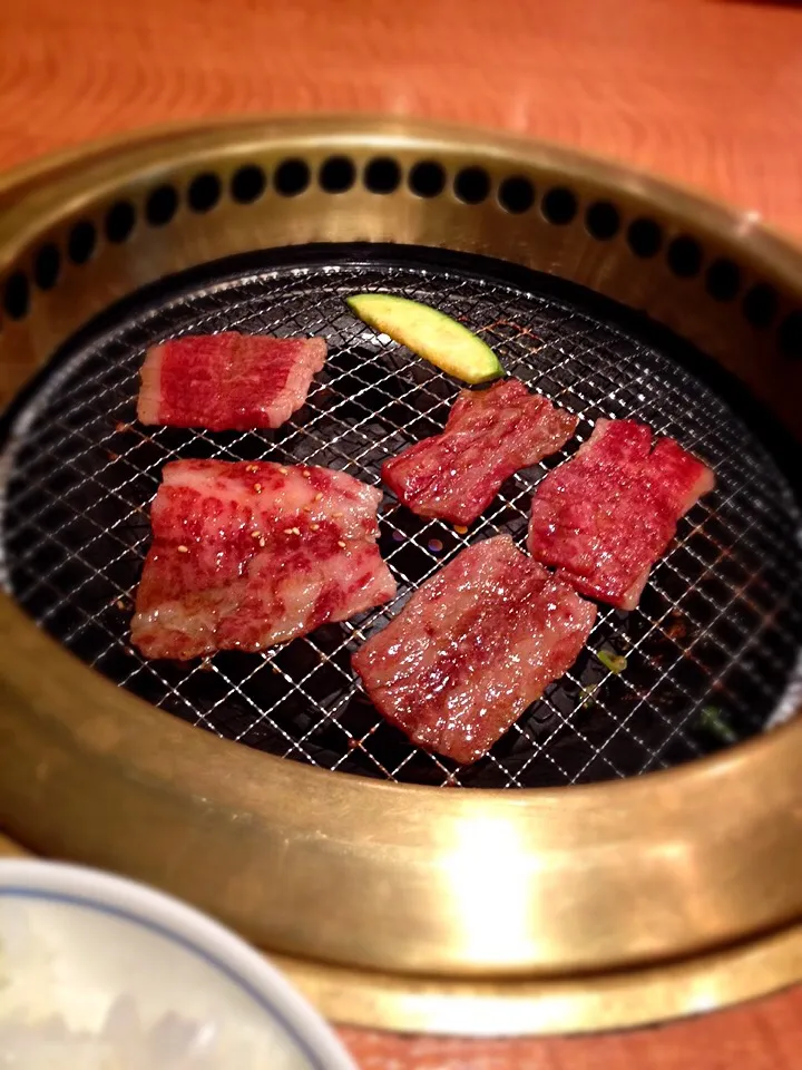 大阪鶴橋 焼き肉定食2015.1.11|tarqarさん