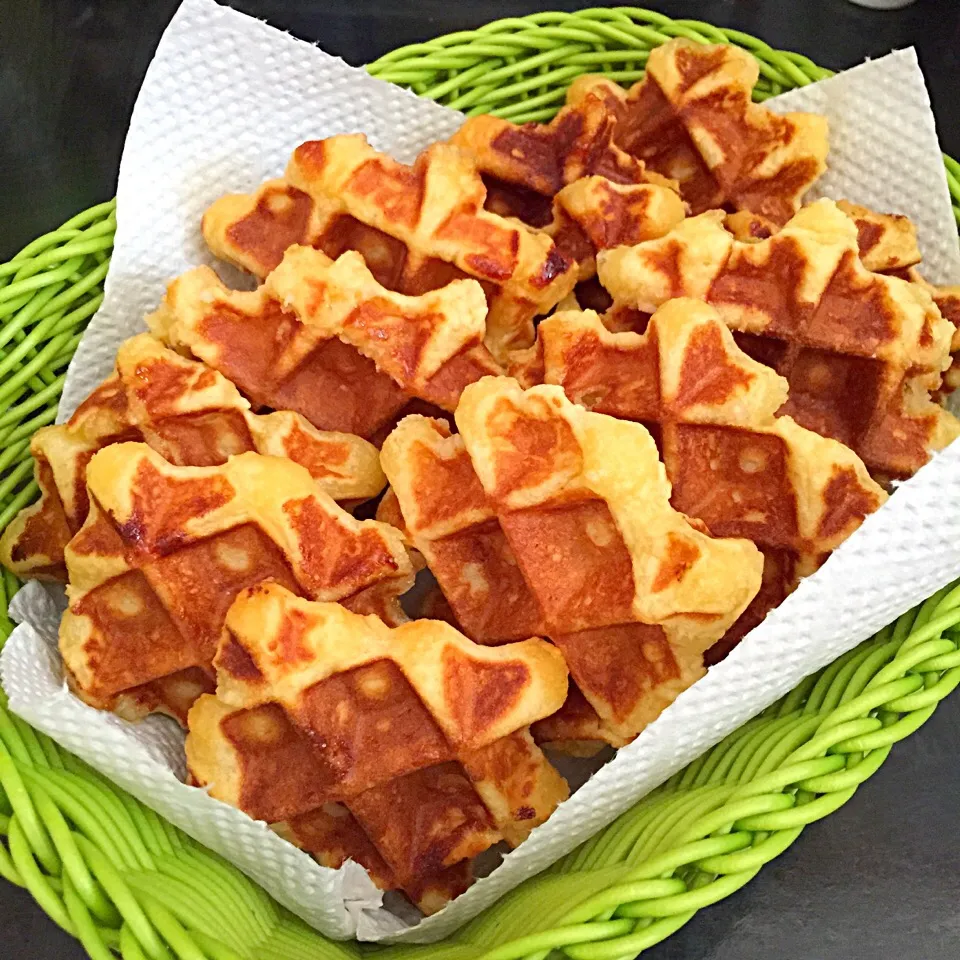 初焼きベルギーワッフル♪٩( 'ω' )و|ゆえさん