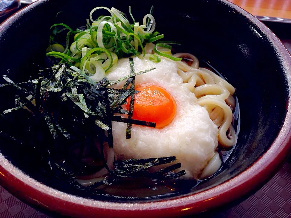 山芋ぶっかけうどん|キジさん