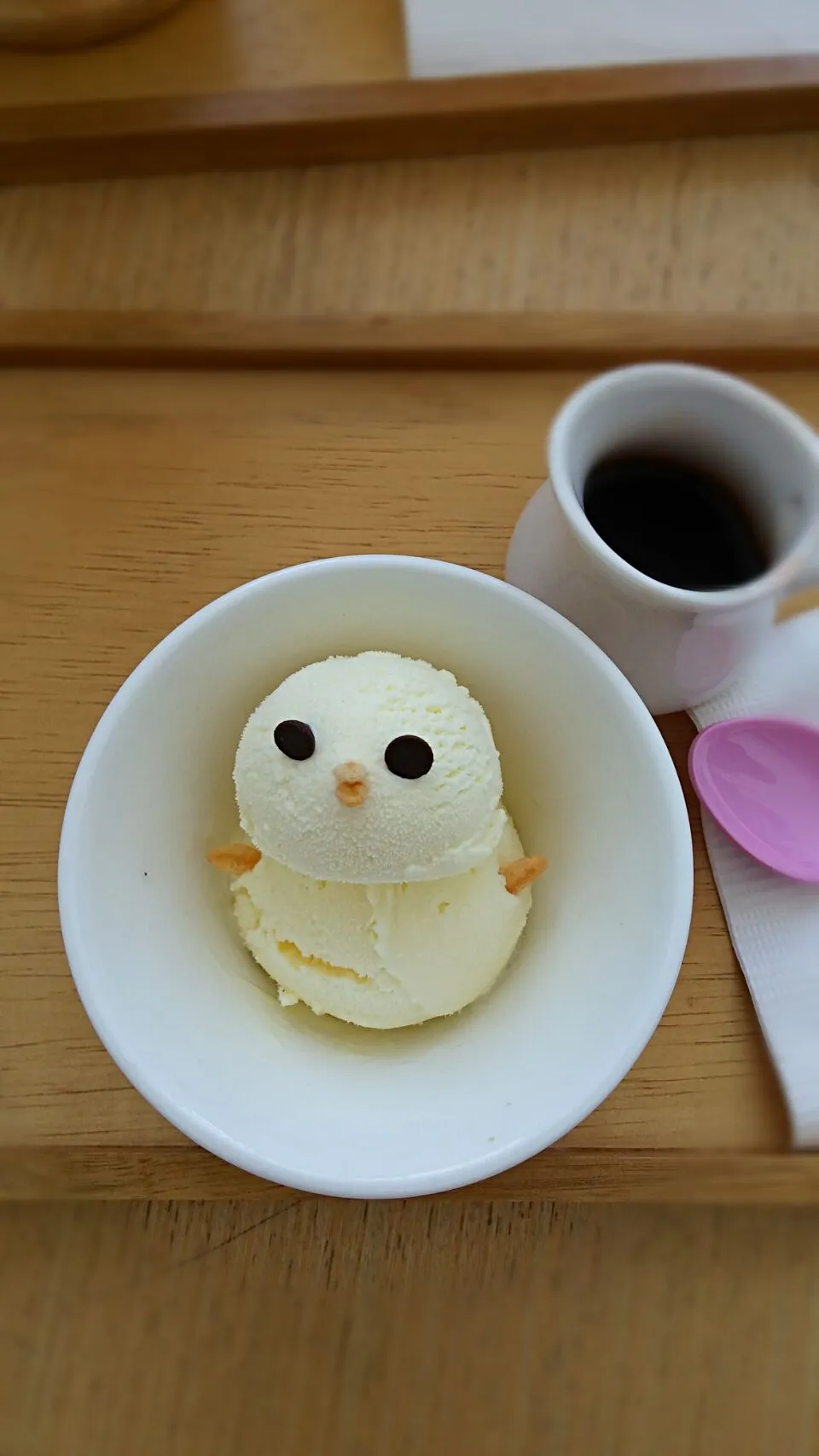 chicken affogatea ice cream #icecream #chicken|Olivia Kustinaさん