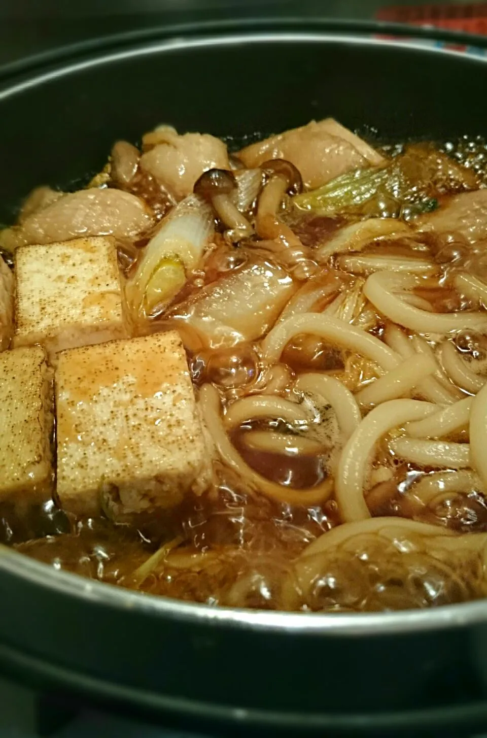 Snapdishの料理写真:鶏すき風うどん|平原知宏さん