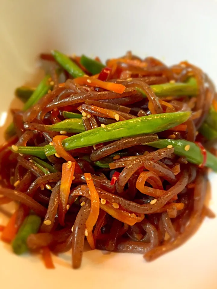 インゲンと蒟蒻のきんぴら|AKIRAさん