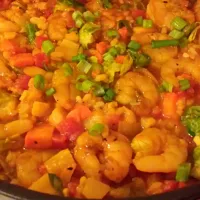 Snapdishの料理写真:Shrimp Paella|Staceyさん