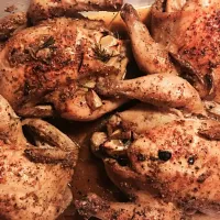 Lemon Garlic Cornish Hen w/ Rosemary|danielleさん