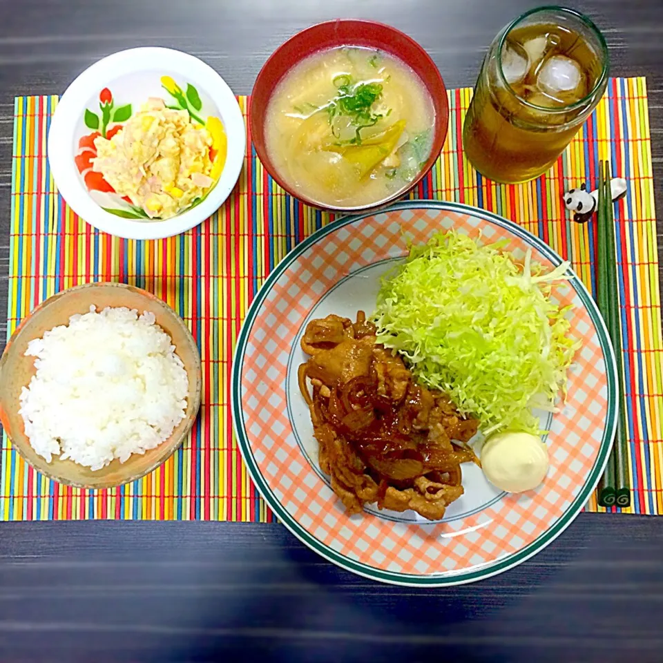 Snapdishの料理写真:生姜焼き◟́◞̀♡|さくらさん