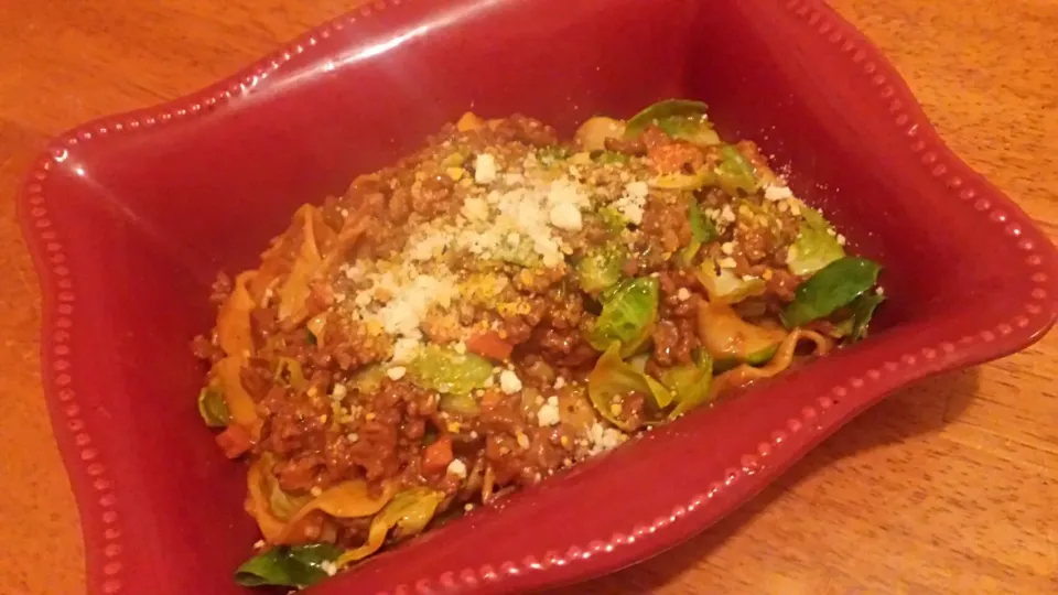 Fresh Pasta with Beef Bolognese|Staceyさん