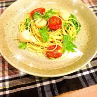 Snapdishの料理写真:簡単！手抜きパスタ♪|NishiEmさん