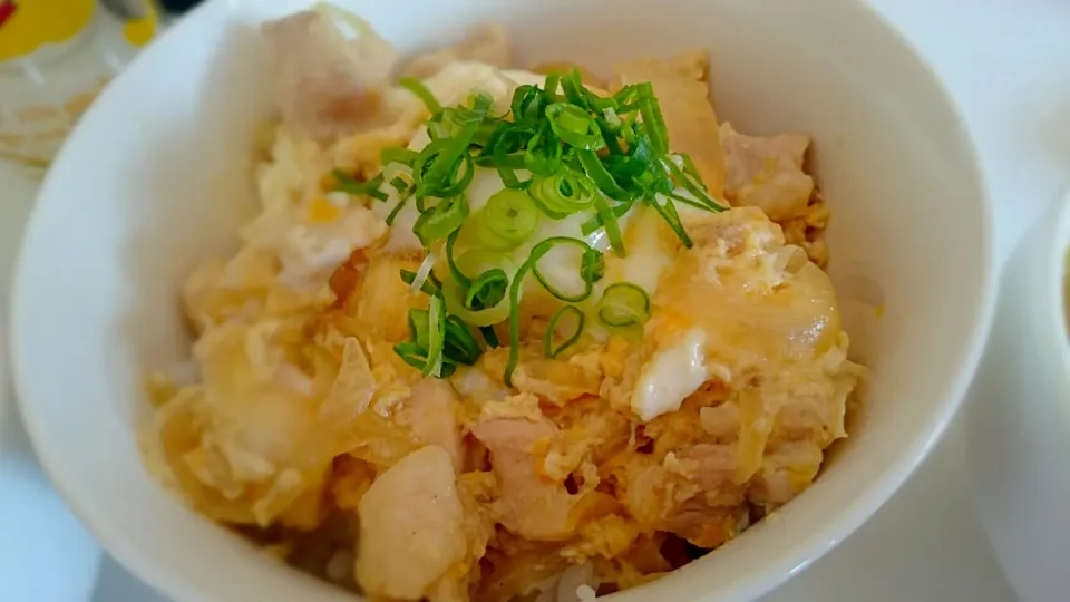 親子丼(о´∀`о)
 #親子丼 #うまうま #余り物 #肉じゃが|あやさん