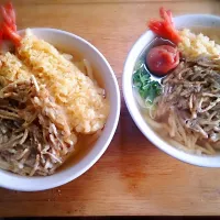 Snapdishの料理写真:年明けうどん。
あ、少し、タイミング的には遅いかしら？（笑）|tera*chanさん