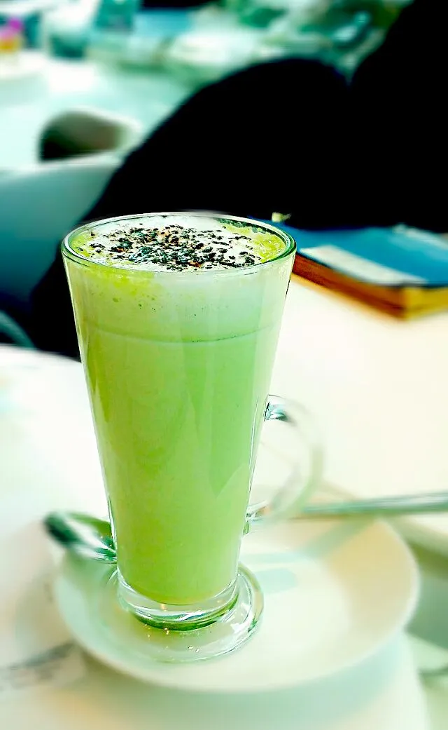 green tea latte...|princessjoさん