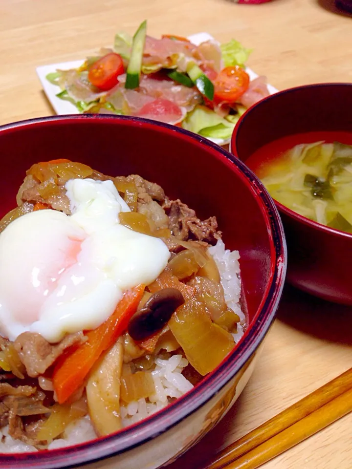 Snapdishの料理写真:牛丼〜|Chihiroさん