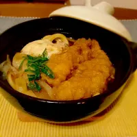 Snapdishの料理写真:鍋焼きうどんと|ひとみさん