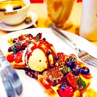 Max Brenner waffle dish|Metaliciousさん