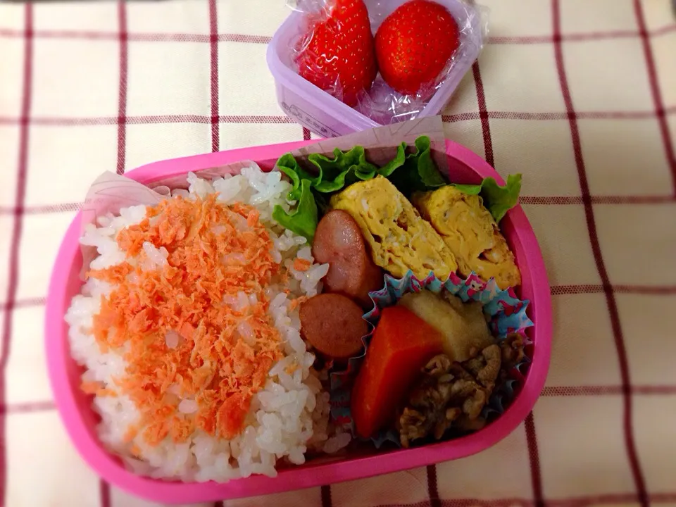 自分のお弁当 初出勤♡|たなかさん