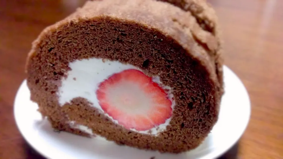 レンジで簡単ロールケーキ|まみぃさん