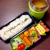 Snapdishの料理写真:旦那弁当|ともさん