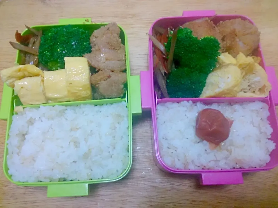 鶏唐揚げ弁当
玉子焼き以外は作り置きおかず。|tera*chanさん