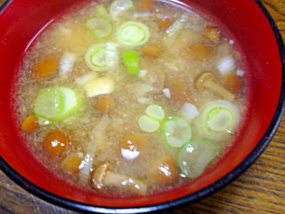 Today's dinner' なめこ 味噌汁|viviさん