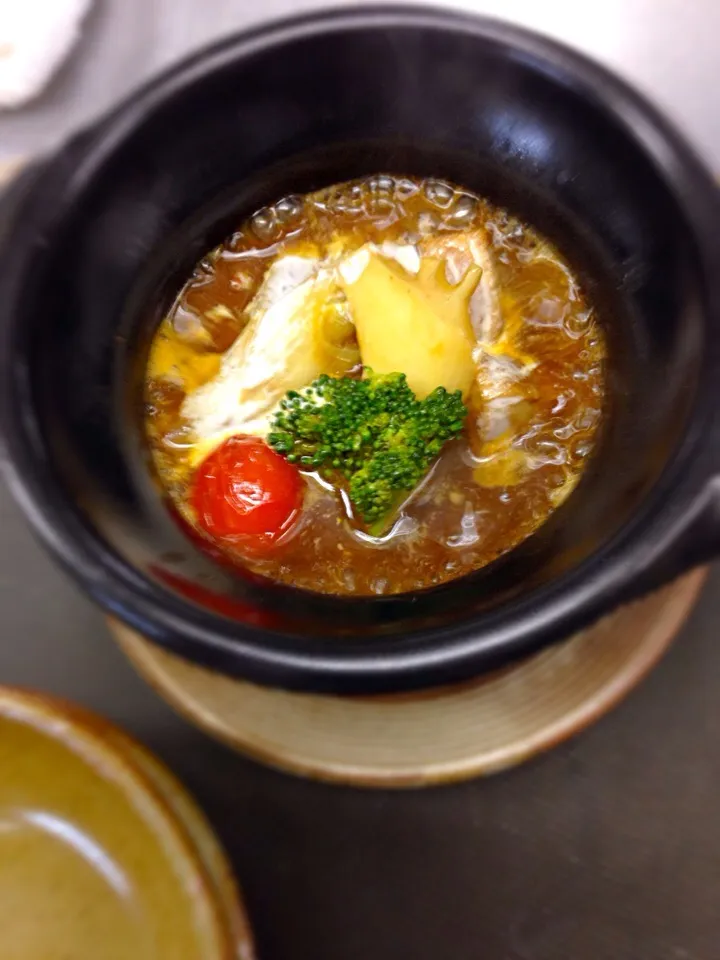 豚のデミ味噌煮込み🍲グツグツ|ごはんさん