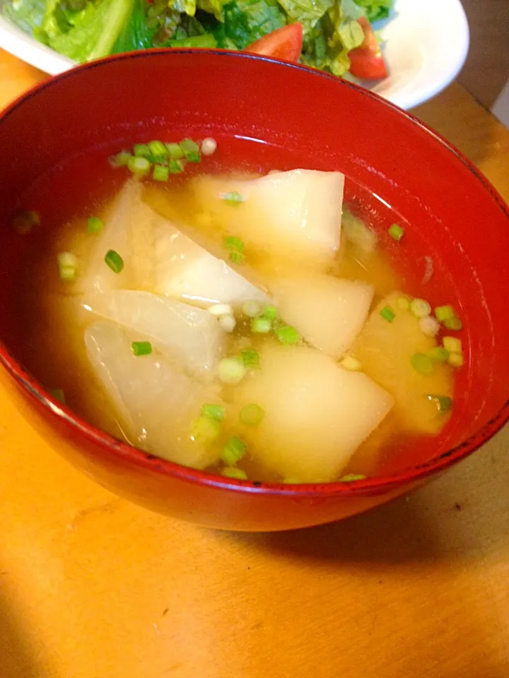 カブの味噌汁|沖縄「ピロピロ」ライフさん