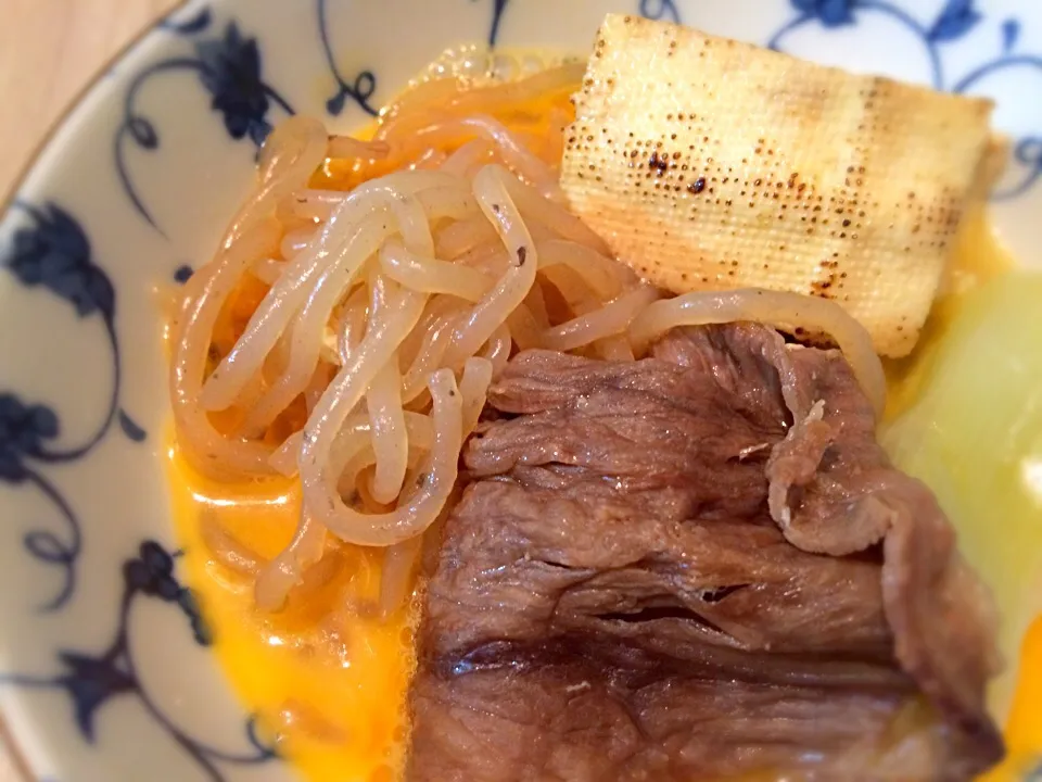 黒毛和牛ですき焼き♥︎|きむらゆりかさん