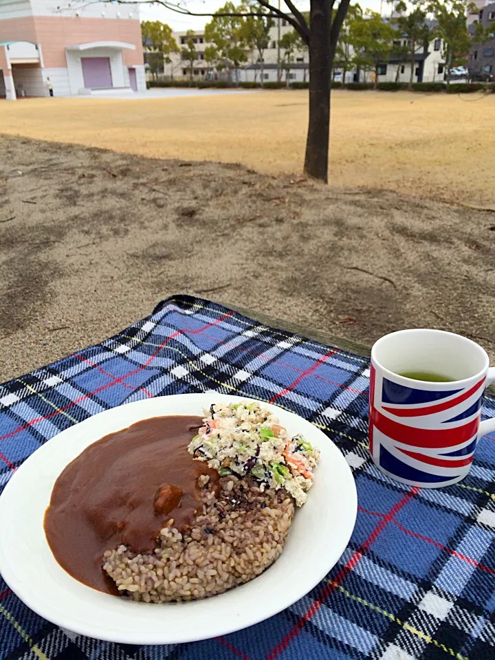 Snapdishの料理写真:ピクニック・ランチ♬ (▰˘◡˘▰)☝︎|Yoshinobu Nakagawaさん