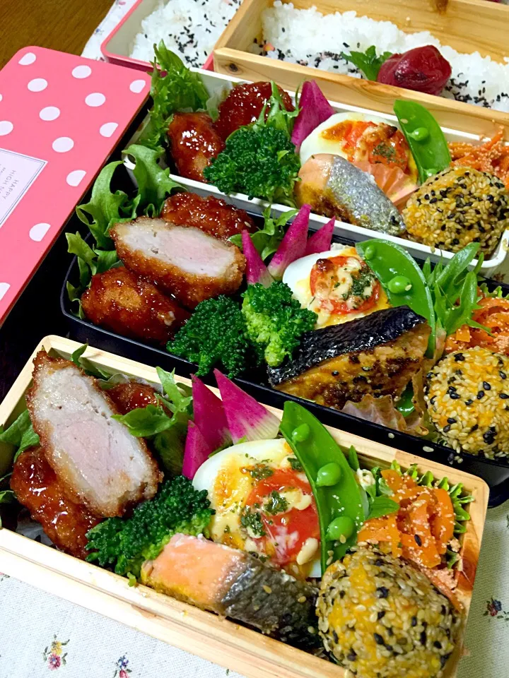 Snapdishの料理写真:水曜日のお弁当💕|Mayumi Konishiさん