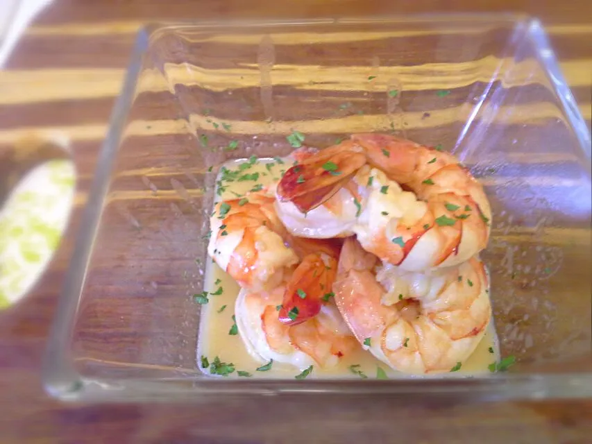 Sherry poached Tiger Prawns|Bryan S. Mooreさん