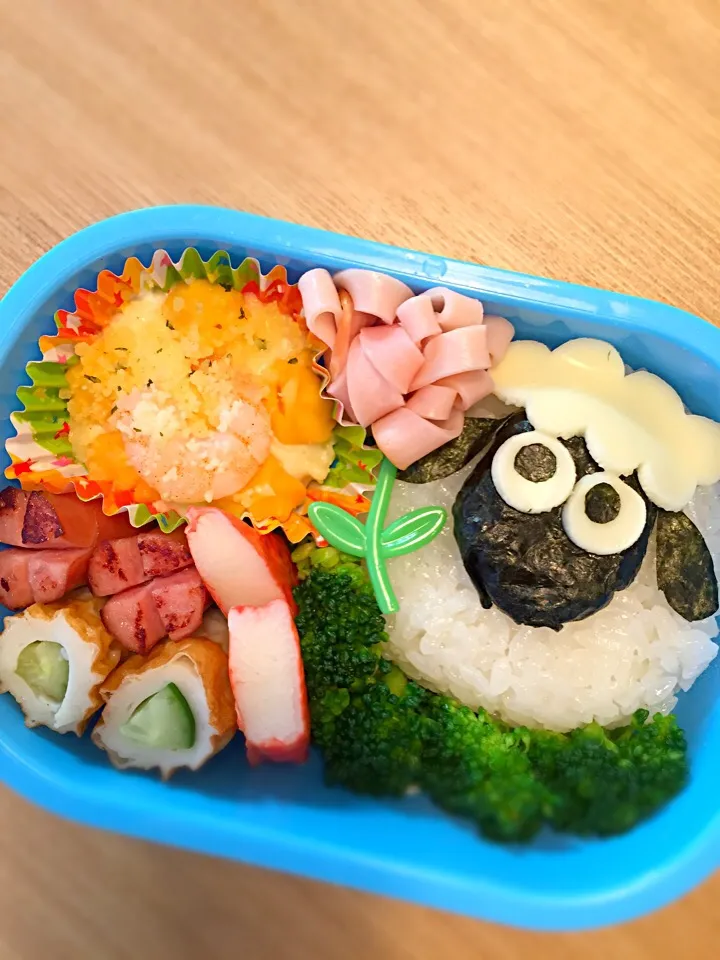 Snapdishの料理写真:ひつじのショーン弁当|奥泉いづみさん