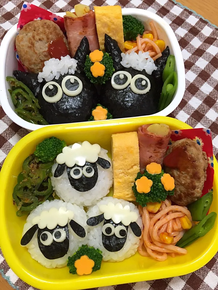 2015☆未年  ひつじのショーンお弁当◎(・（×）・)◎ノ|Junkoさん