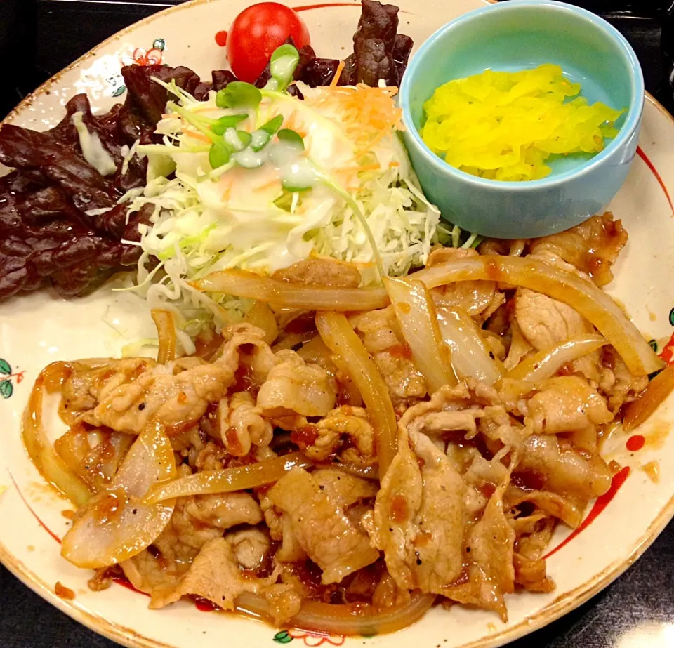 Shogayaki (pork ginger)|Tatatさん