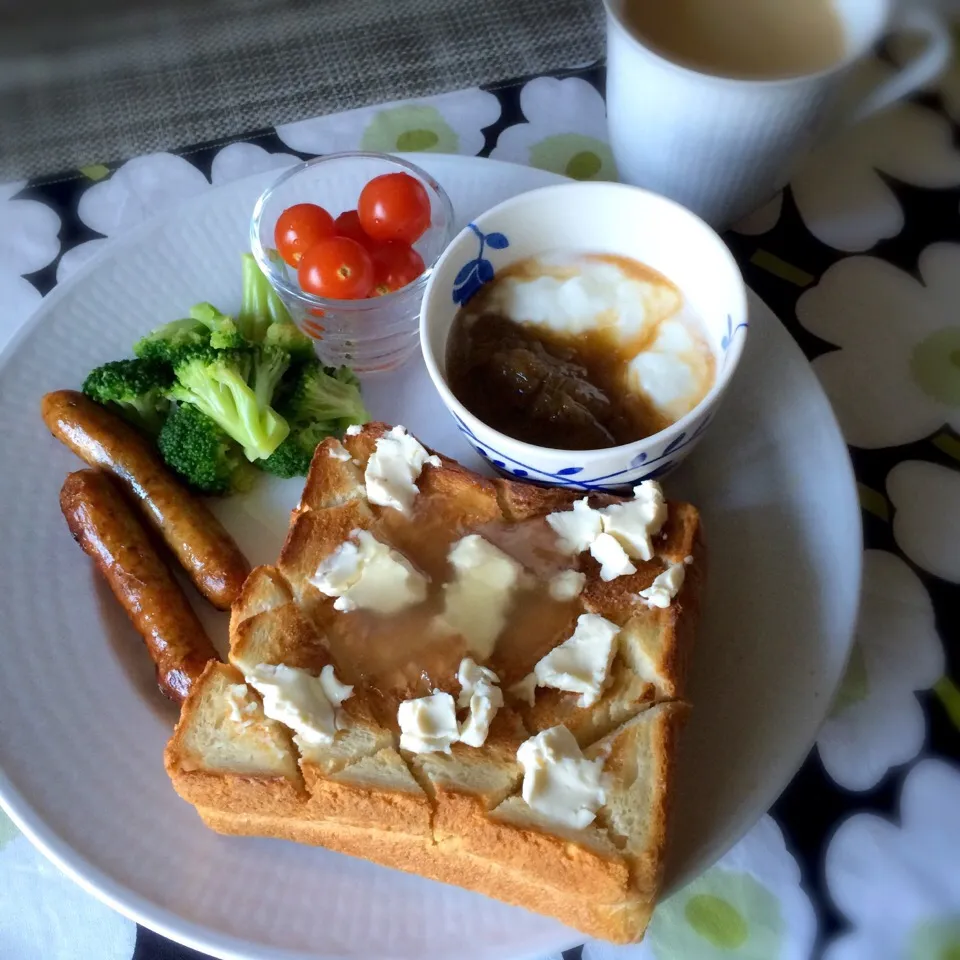 今日の朝ごはん|ぺんぎんさん