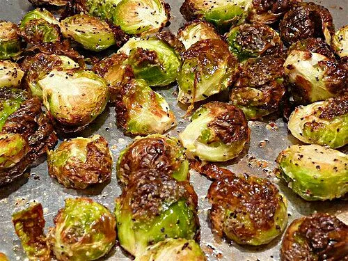 Oven Roasted Brussels Sprouts #Vegetable #Side dish 😆 😆 😆 #Dinner 🔥 😋 🔥|Alisha GodsglamGirl Matthewsさん