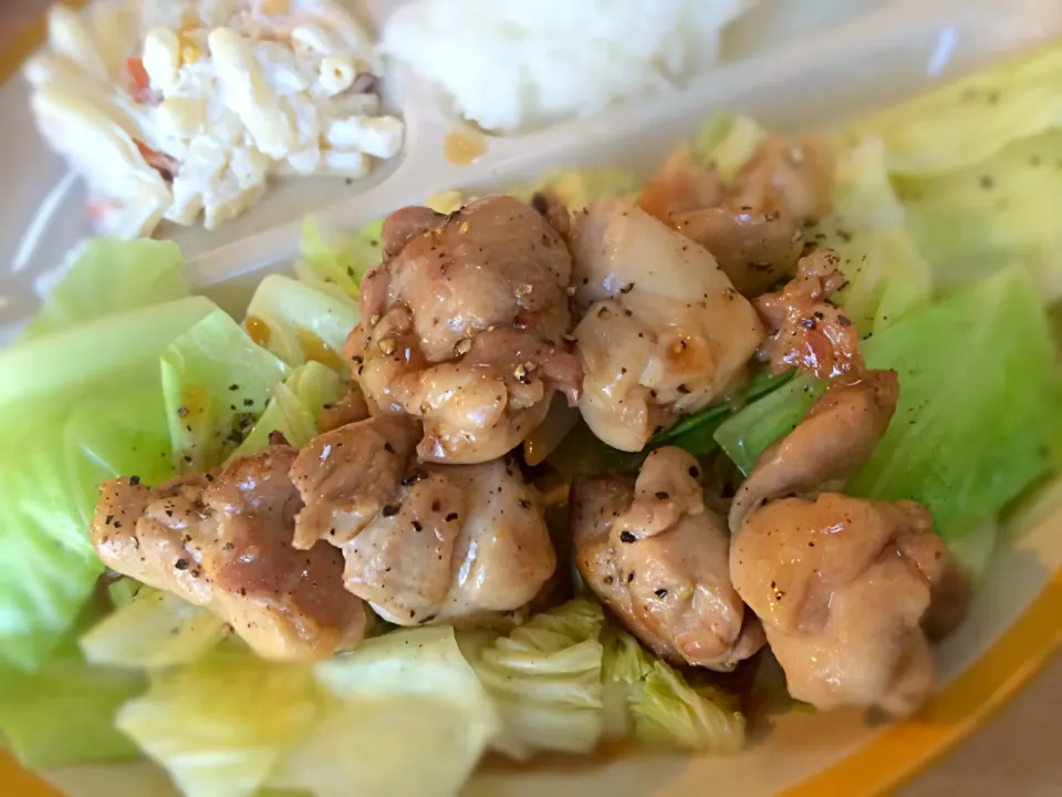 本日のお昼ご飯~鶏肉のはちみつ焼き|ku-tanさん