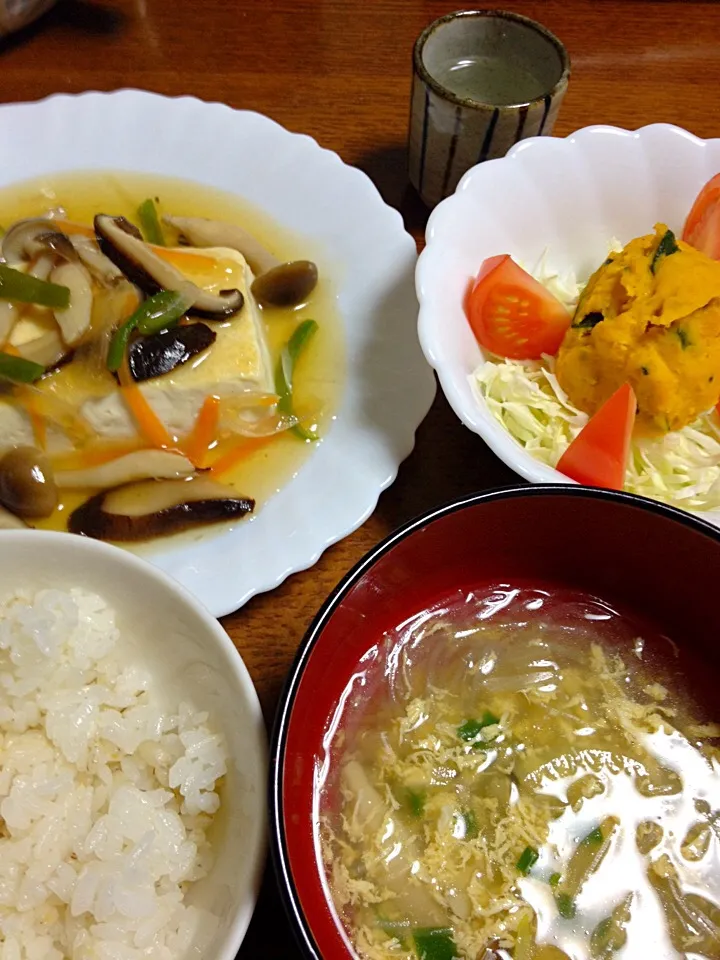 豆腐の野菜あんかけ|まりっちさん