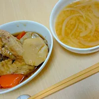 鳥手羽と里芋の煮物|Mamikoさん