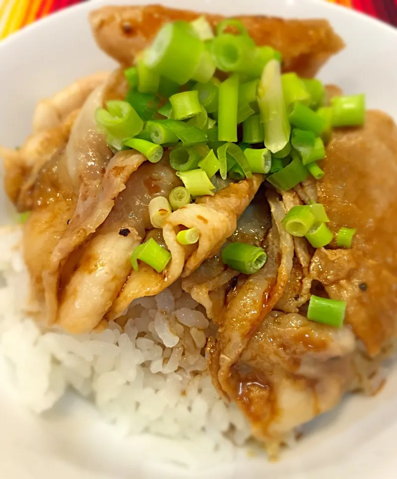 朝イチ照りタレ豚肉丼|macoさん