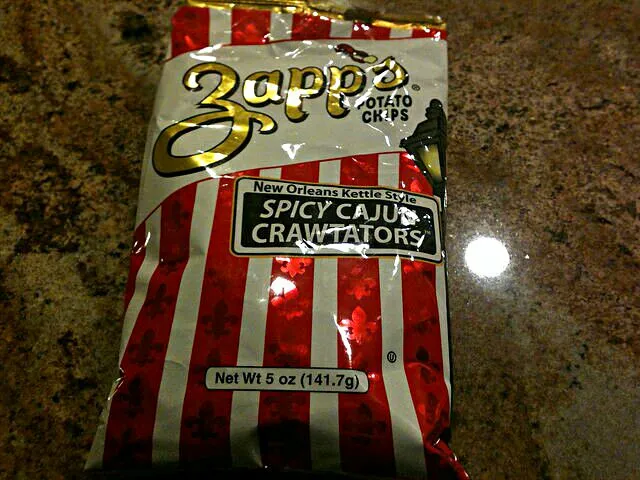 Zapps Spicy Cajun Crawtators Chips #Snack/Teatime 😋 💯 😋|Alisha GodsglamGirl Matthewsさん