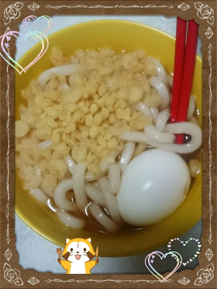 夜食♥うどん・たまご入り|瑠琉さん