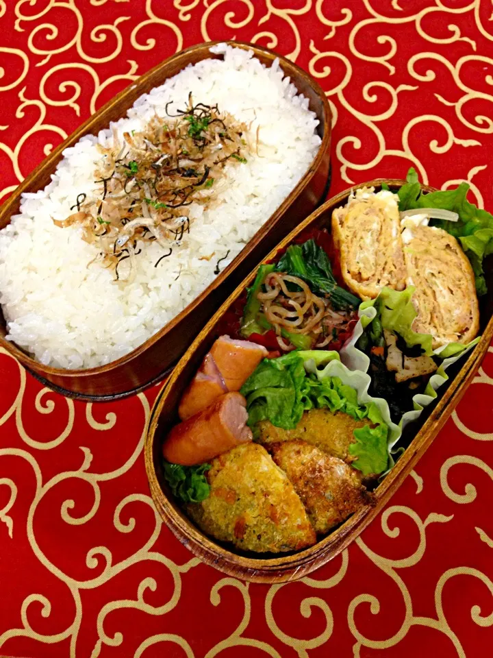 Snapdishの料理写真:1月15日お弁当…|Kumi Satouさん