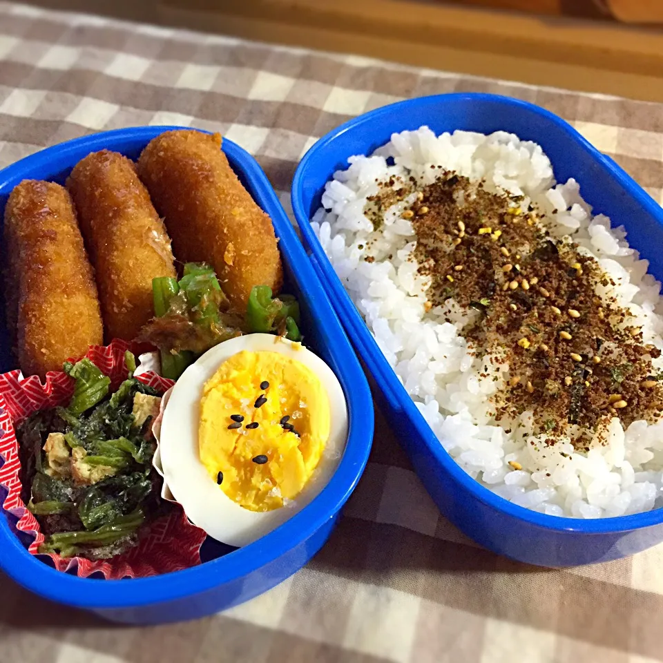 Snapdishの料理写真:チビ弁当|Sachiyo Tanakaさん