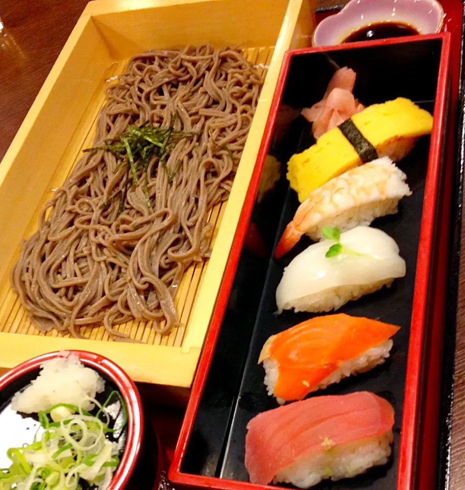 Zaru Soba & Sushi Set|Tatatさん