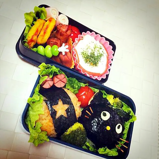 黒猫弁当|まぁちゃんさん