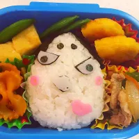 Snapdishの料理写真:福笑い弁当！|ゆーりーさん