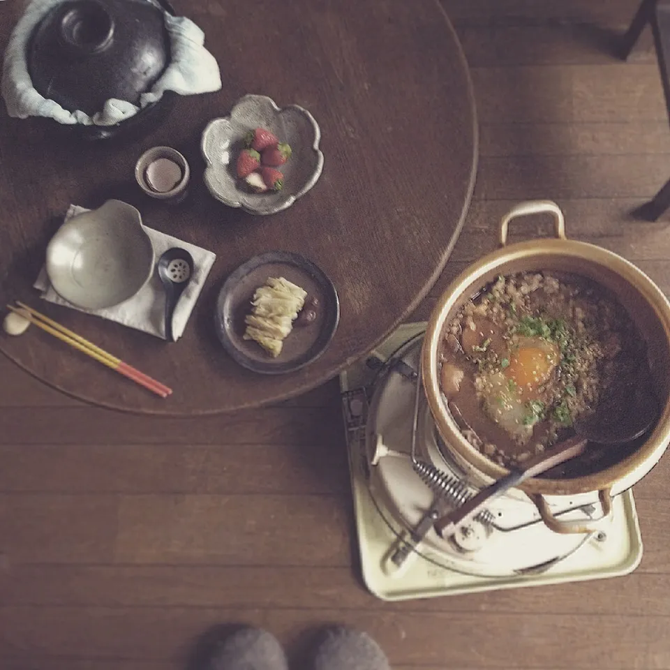 Snapdishの料理写真:“ 今日も今日とて ”|おたんこ食堂  d□~°さん