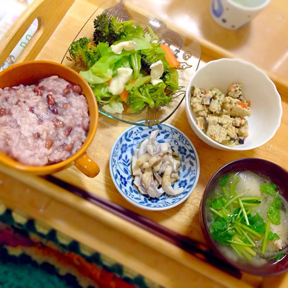 今日は小正月。晩ご飯は小豆粥🌟|かわちさん