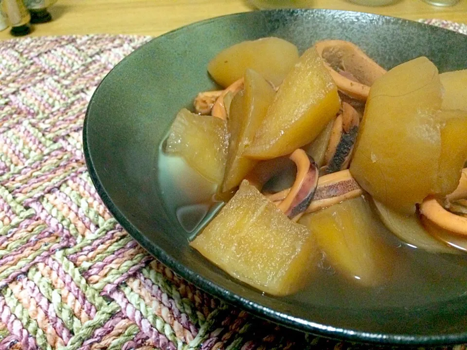 イカと大根の煮物|ハルさん