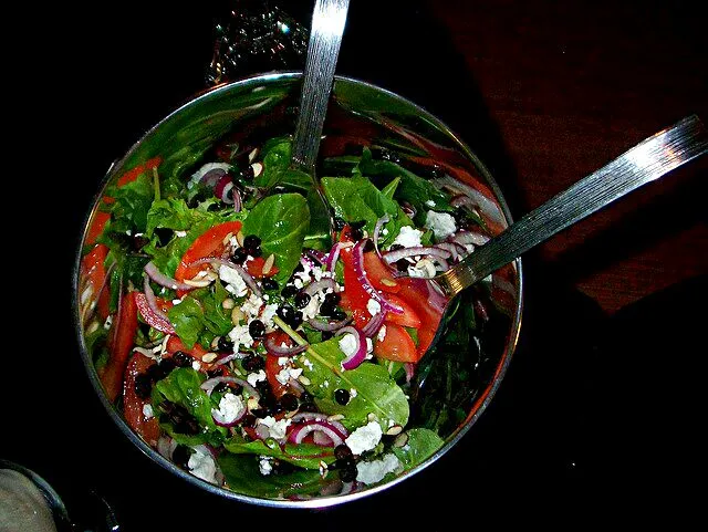 Organic Herb Vinaigrette #Salad with Goat Cheese from Oakland Organic Farms #Lunch #Quick and easy 😋 ✔ 😋 #Healthy #Vegetable 🌟 🌟 🌟 #Main dish 😊|Alisha GodsglamGirl Matthewsさん