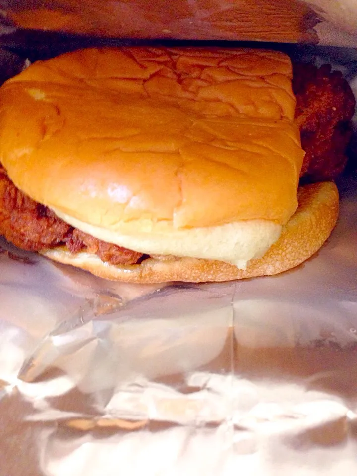 Snapdishの料理写真:First chick fil a sandwich this year!|nadia issaさん