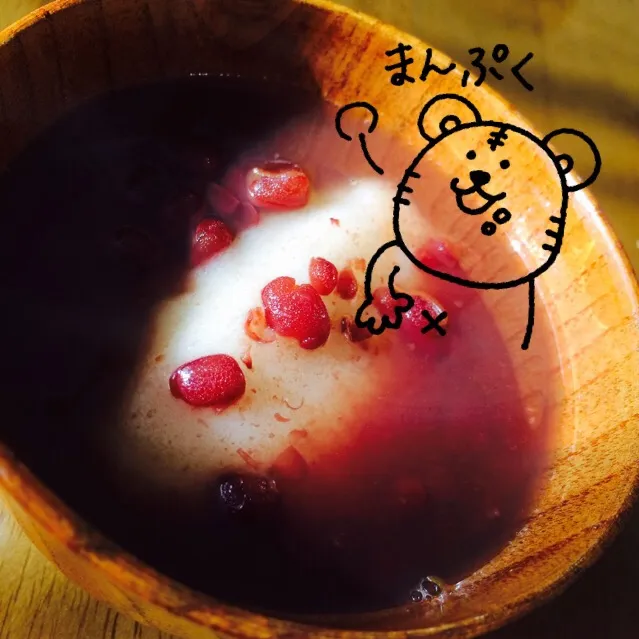 Snapdishの料理写真:おしるこ|Rinaさん